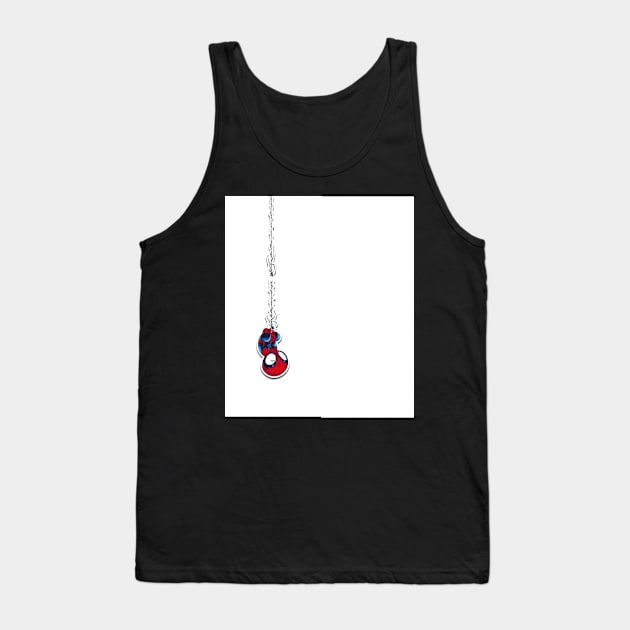 Red Spider Tank Top by TheAwesome